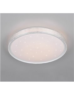 Plafonnier LED rond VARDA Ø39cm fonction mémoire et dimmable 24W 2500lm, 2700 - 6500K IP20 2