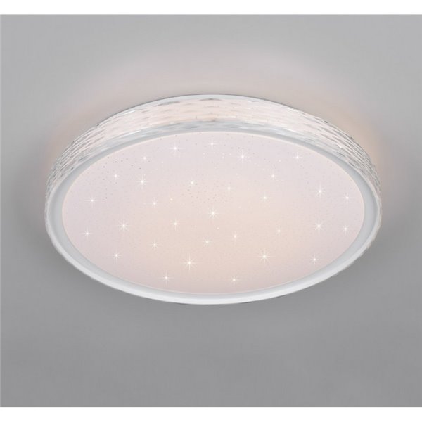 Plafonnier LED rond VARDA Ø39cm fonction mémoire et dimmable 24W 2500lm, 2700 - 6500K IP20