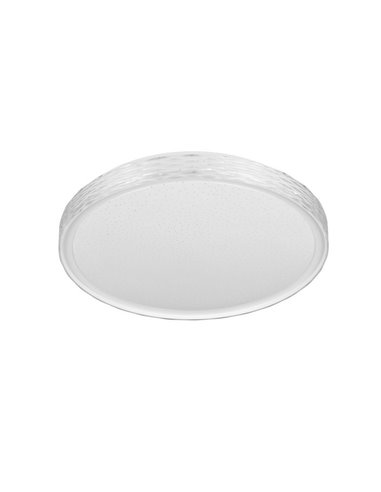 Plafón de techo redondo LED VARDA Ø39cm función memoria y regulable 24W 2500lm, 2700 - 6500K IP20