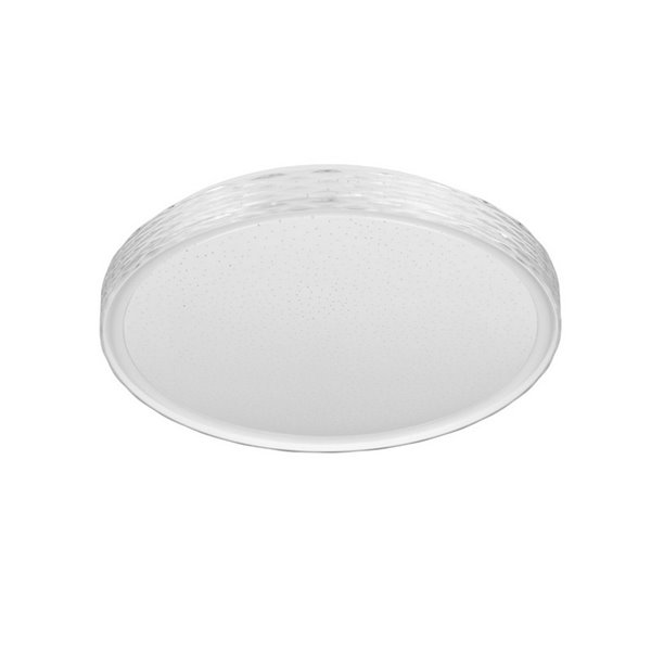 Plafonnier LED rond VARDA Ø39cm fonction mémoire et dimmable 24W 2500lm, 2700 - 6500K IP20