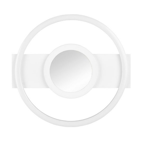 Plafonnier LED WHEELER, rond, 16W, 2000lm, lumière blanc neutre, 4000K, IP20. Blanc