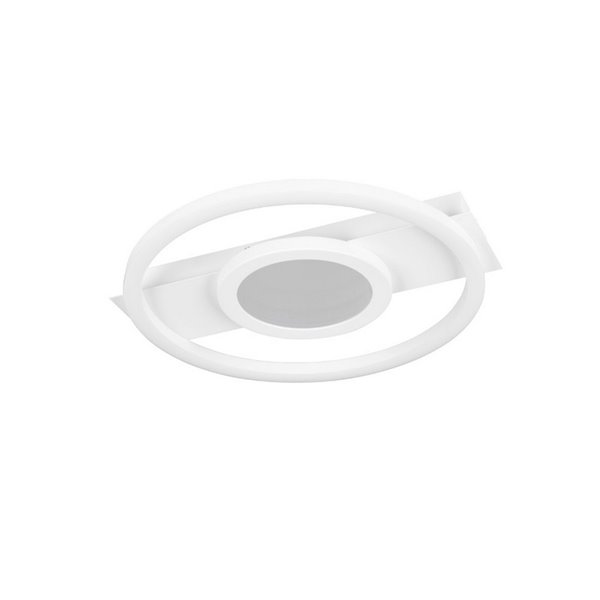 Luminária de teto LED WHEELER, redonda, 16 W, 2000 lm, luz branca neutra, 4000 K, IP20. Branco