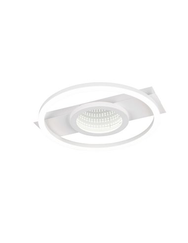 Plafón de techo LED WHEELER redondo 16W 2000lm luz blanco neutro 4000K IP20 Blanco