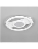 Plafón de techo LED WHEELER redondo 16W 2000lm luz blanco neutro 4000K IP20 Blanco