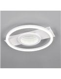 Plafón de techo LED WHEELER redondo 16W 2000lm luz blanco neutro 4000K IP20 Blanco