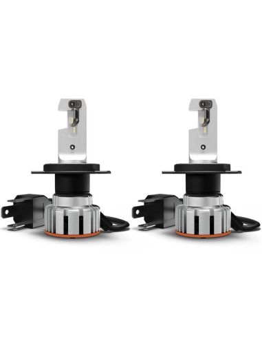 Ampoule LED H4 NIGHT BREAKER LED START OSRAM Light + Blanc 6000K Homologuée 64193DWNBST Pack de 2 unités.