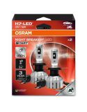 Bombilla LED H7 NIGHT BREAKER LED START OSRAM Luz + Blanca 6000K Homologada 64210DWNBST Pack 2Uds.