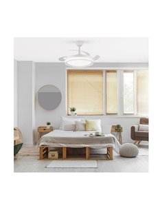 Ventilador de techo LED con aspas retráctiles BRISA EVO, 72W 7920Lm CCT Dim Smart 2