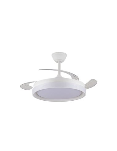 Ventilador de techo LED con aspas retráctiles BRISA EVO, 72W 7920Lm CCT Dim Smart