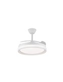 Ventilateur de plafond LED BRISA EVO à pales rétractables, 72 W, 7 920 lm, CCT, variateur intelligent