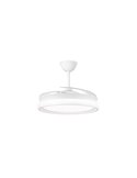 Ventilador de techo LED aspas retráctiles BRISA ECO, 45W 4400Lm CCT