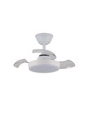 Ventilador de techo LED con aspas retráctiles HORNET, 32W 3195Lm CCT Dim