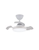 Ventilador de techo LED con aspas retráctiles HORNET, 32W 3195Lm CCT Dim