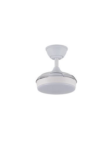Ventilador de techo LED con aspas retráctiles HORNET, 32W 3195Lm CCT Dim