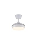 Ventilador de techo LED con aspas retráctiles HORNET, 32W 3195Lm CCT Dim