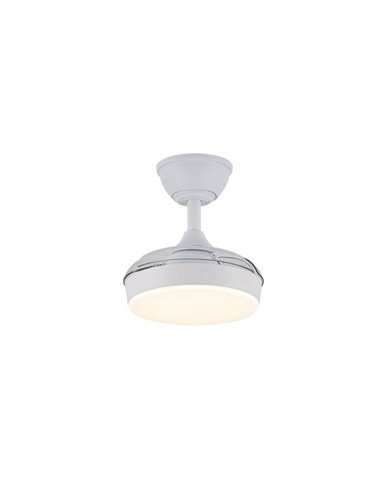 Ventilador de techo LED con aspas retráctiles HORNET, 32W 3195Lm CCT Dim