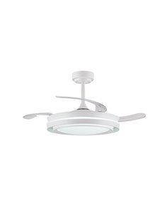 Ventilador de teto LED NASOT com lâminas retráteis, 72W 7920Lm CCT