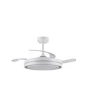 Ventilador LED aspas plegables TRIDENT, 72W 7920Lm CCT