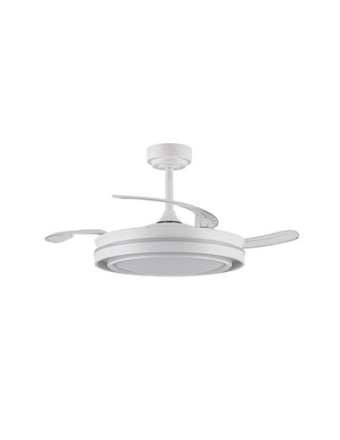 Ventilador LED aspas plegables TRIDENT, 72W 7920Lm CCT