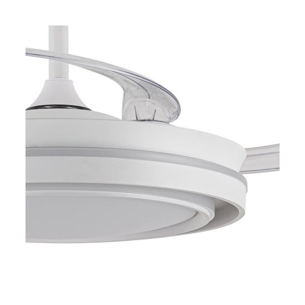 Ventilador LED aspas plegables TRIDENT, 72W 7920Lm CCT