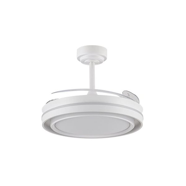 Ventilador LED aspas plegables TRIDENT, 72W 7920Lm CCT
