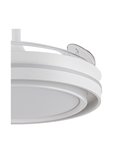 Ventilador LED aspas plegables TRIDENT, 72W 7920Lm CCT