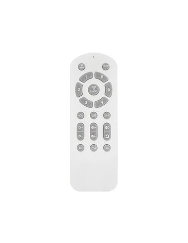 Ventilador LED con aspas retráctiles POLARIS negro, 43W 4430Lm CCT Dim