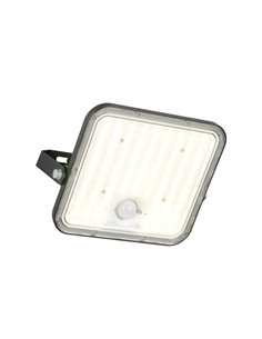 Foco LED de exterior solar ACORA con sensor de movimiento y regulable 18W 2600lm 4000K IP65