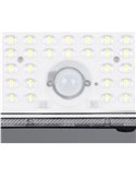 Foco LED de exterior solar ACORA con sensor de movimiento y regulable 18W 2600lm 4000K IP65