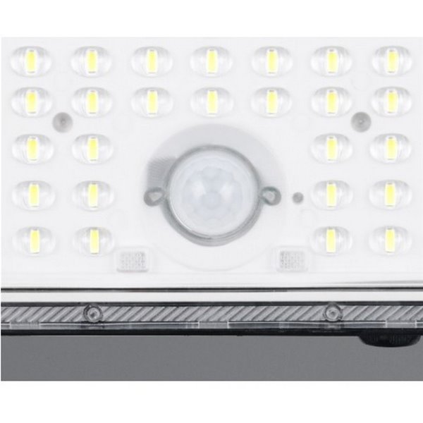 Foco LED de exterior solar ACORA con sensor de movimiento y regulable 18W 2600lm 4000K IP65