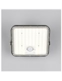 Foco LED de exterior solar ACORA con sensor de movimiento y regulable 18W 2600lm 4000K IP65