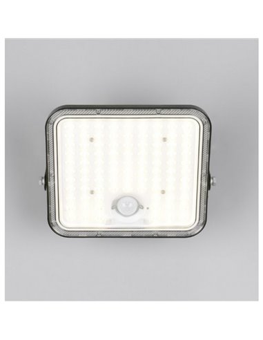 Foco LED de exterior solar ACORA con sensor de movimiento y regulable 18W 2600lm 4000K IP65
