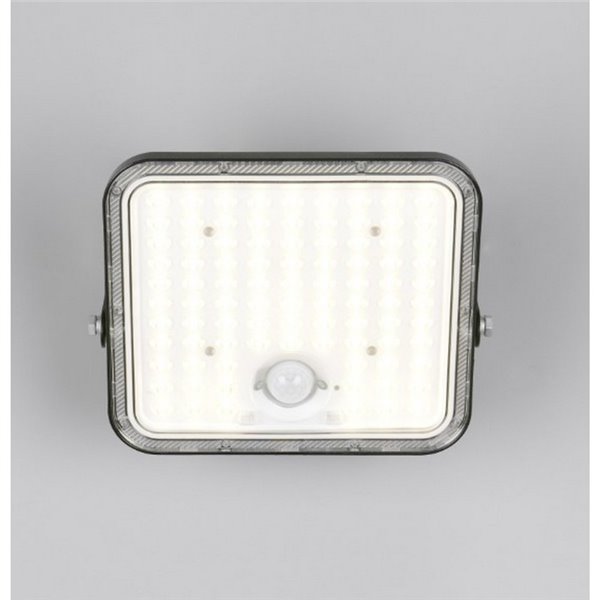 Foco LED de exterior solar ACORA con sensor de movimiento y regulable 18W 2600lm 4000K IP65