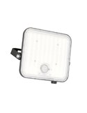 Foco LED de exterior solar ACORA con sensor de movimiento y regulable 18W 2600lm 4000K IP65