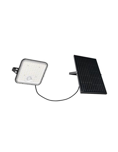 Projecteur solaire d'extérieur à LED ACORA avec détecteur de mouvement et variateur 18 W 2 600 lm 4 000 K IP65