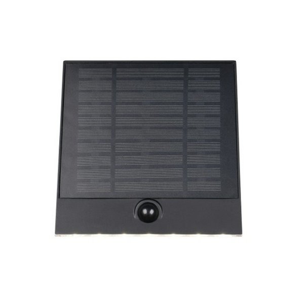 Aplique de pared exterior solar y batería ALVORADA recargable y regulable 6W 600lm 4000K IP44