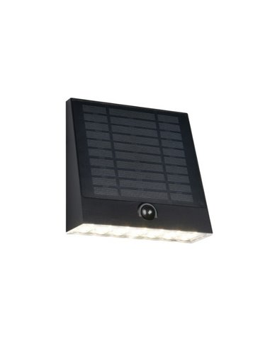 Applique murale d'extérieur solaire et à piles rechargeable et dimmable ALVORADA, 6W, 600lm, 4000K, IP44