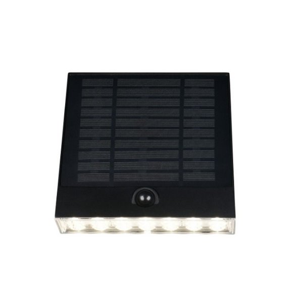 Aplique de pared exterior solar y batería ALVORADA recargable y regulable 6W 600lm 4000K IP44