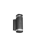 Aplique de pared BARCELOS para exterior, efecto luz arriba y abajo bombilla excl. 2x GU10 max. 10W IP44
