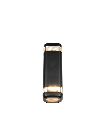 Aplique de pared BARCELOS para exterior, efecto luz arriba y abajo bombilla excl. 2x GU10 max. 10W IP44