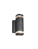 Aplique de pared BARCELOS para exterior, efecto luz arriba y abajo bombilla excl. 2x GU10 max. 10W IP44