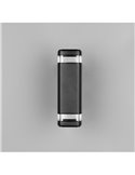 Aplique de pared BARCELOS para exterior, efecto luz arriba y abajo bombilla excl. 2x GU10 max. 10W IP44