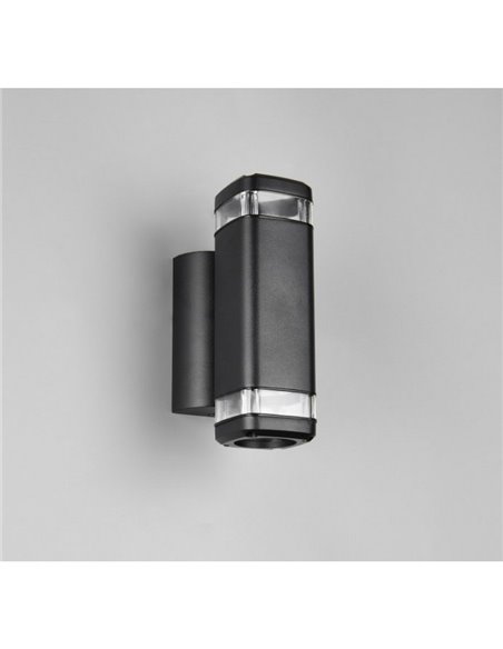 Aplique de pared BARCELOS para exterior, efecto luz arriba y abajo bombilla excl. 2x GU10 max. 10W IP44