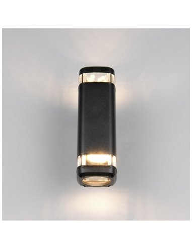 Aplique de pared BARCELOS para exterior, efecto luz arriba y abajo bombilla excl. 2x GU10 max. 10W IP44