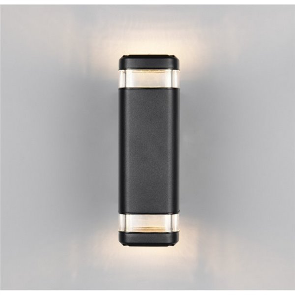 Aplique de pared BARCELOS para exterior, efecto luz arriba y abajo bombilla excl. 2x GU10 max. 10W IP44