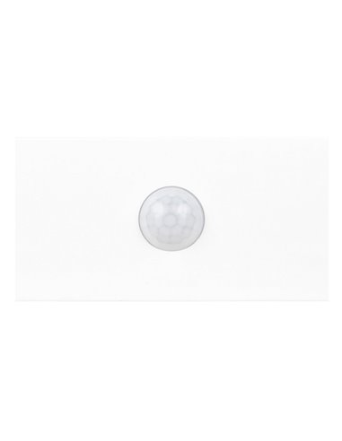 Luminária de parede LED branca para exterior BILBAO 6W 700lm, 4000K IP44, alimentada por energia solar e bateria