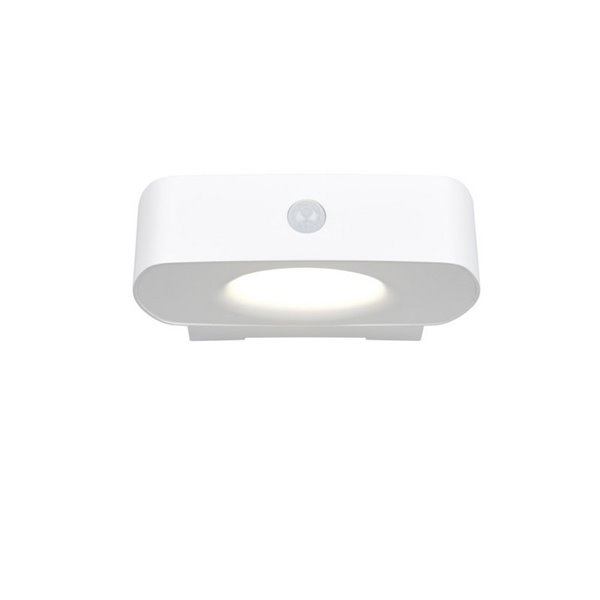 Aplique de pared LED para exterior, solar y batería BILBAO 6W 700lm, 4000K IP44 Blanco