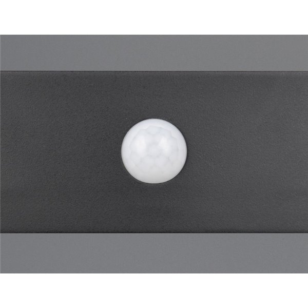 Aplique LED de pared para exterior, carga solar y batería BILBAO 6W 700lm, 4000K IP44 Negro