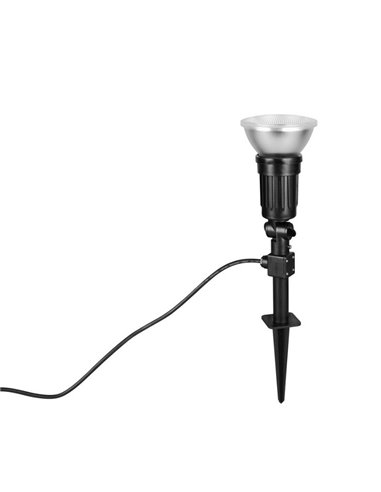 CACERES Spot LED d'extérieur à piquet, spot réglable incl. 1x E27, 15W 1500lm, 4000K IP44