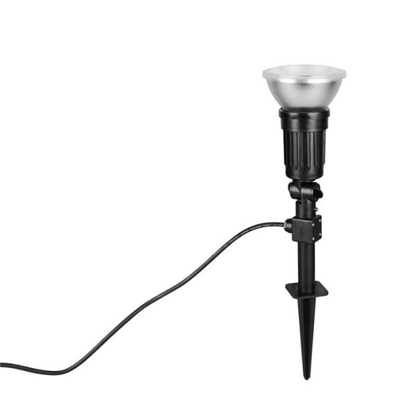 Estaca de chão LED para exterior CACERES, holofote ajustável incl. 1x E27, 15W 1500lm, 4000K IP44